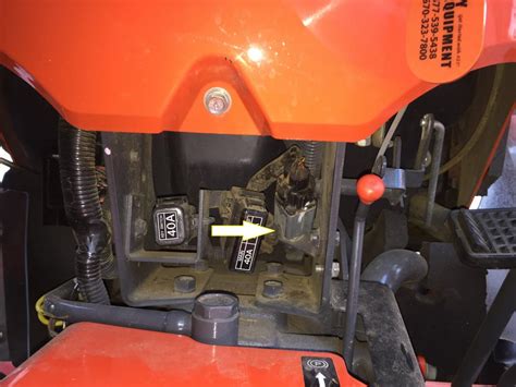 For example, on an L3940, two wires run from the seat frame to the exposed <b>switch</b>. . Kubota hst safety switch location